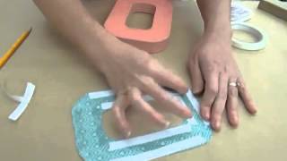 Crankin' Out Crafts -ep209 Letter Sculpture