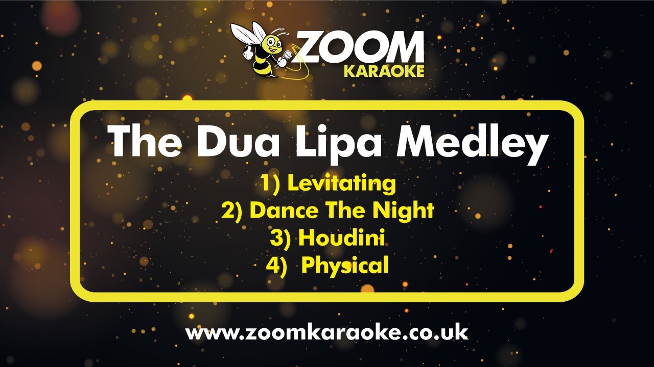 Dua Lipa - The Dua Lipa Medley - Karaoke Version from Zoom Karaoke