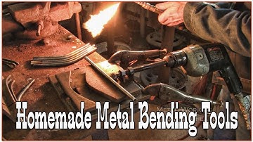 Homemade metal bending tools