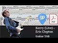 Eric Clapton Kerry Live Guitar Tabs TABS mp3
