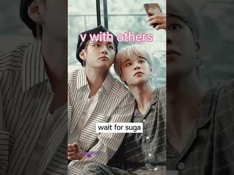 V With Others Vs V With Suga Bts Shorts