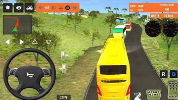 Indonesia Coach bus driving🔥🚌 | Euro bus simulator 2025 Android Gameplay #game 1 Part 22