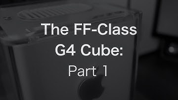 The Ultimate Power Mac G4 Cube: The Parts [1/3] | The PowerPC Hub