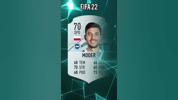Jakub Moder FIFA ewolucja. #piłkanożna #fifa #fifa23