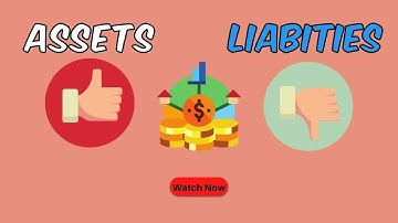 Assets vs Liabilities Cartoon Animation
