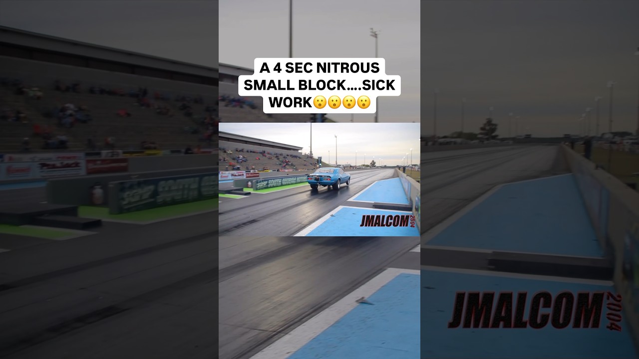 Spraying a 500+ shot of nitrous or more to this small block