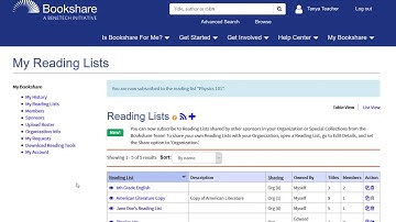 Subscribe to or Copy Reading Lists