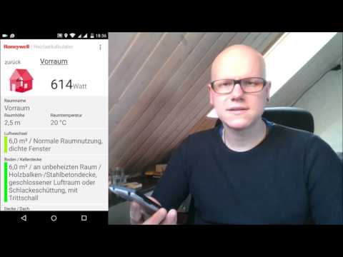 Heizlastberechnung per App - Haustechnik verstehen