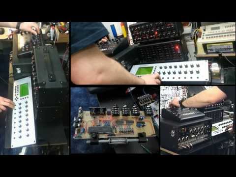 self-made drumsynthesizer