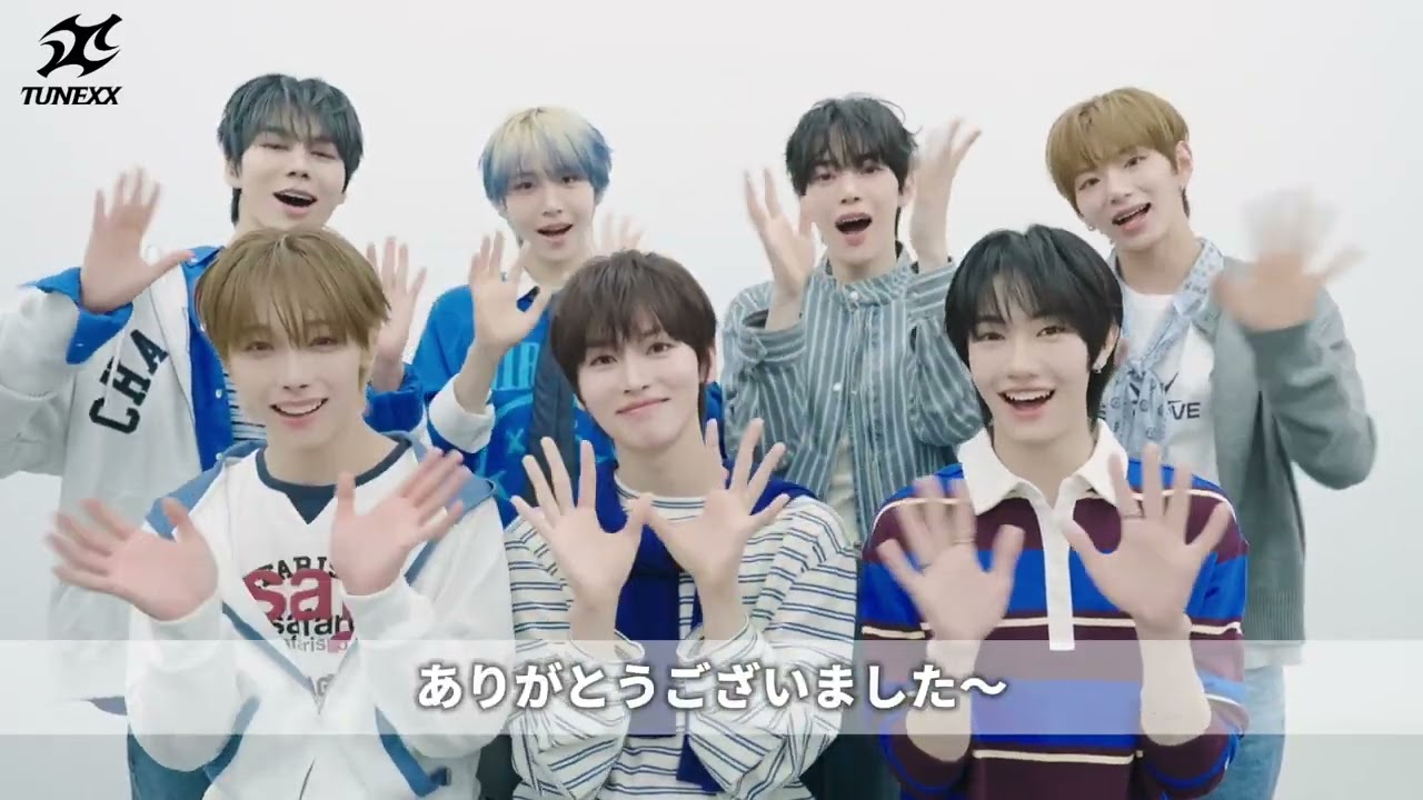 TUNEXX 2nd MINI ALBUM『BLUE MODE』発売記念オフラインイベント開催