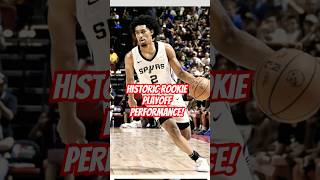 Dylan Harper Of The  San Antonio Spurs Has Etched His Name Into NBA History!