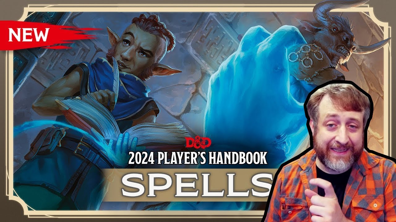 D&D 5e 2024 Player's Handbook Spells Reveal Nerd Immersion YouTube