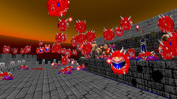 Doom II - Skirmish PvM map19: Furor Celtica - UV-Max with commentary