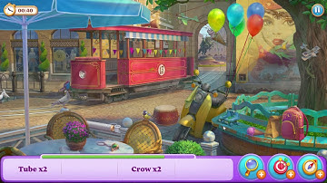 Manor Matters hidden objects #49 Town square in pair - super hard level - failed in crow | handbag