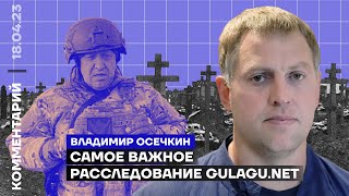 Самое важное расследование Gulagu.net | Владимир Осечкин