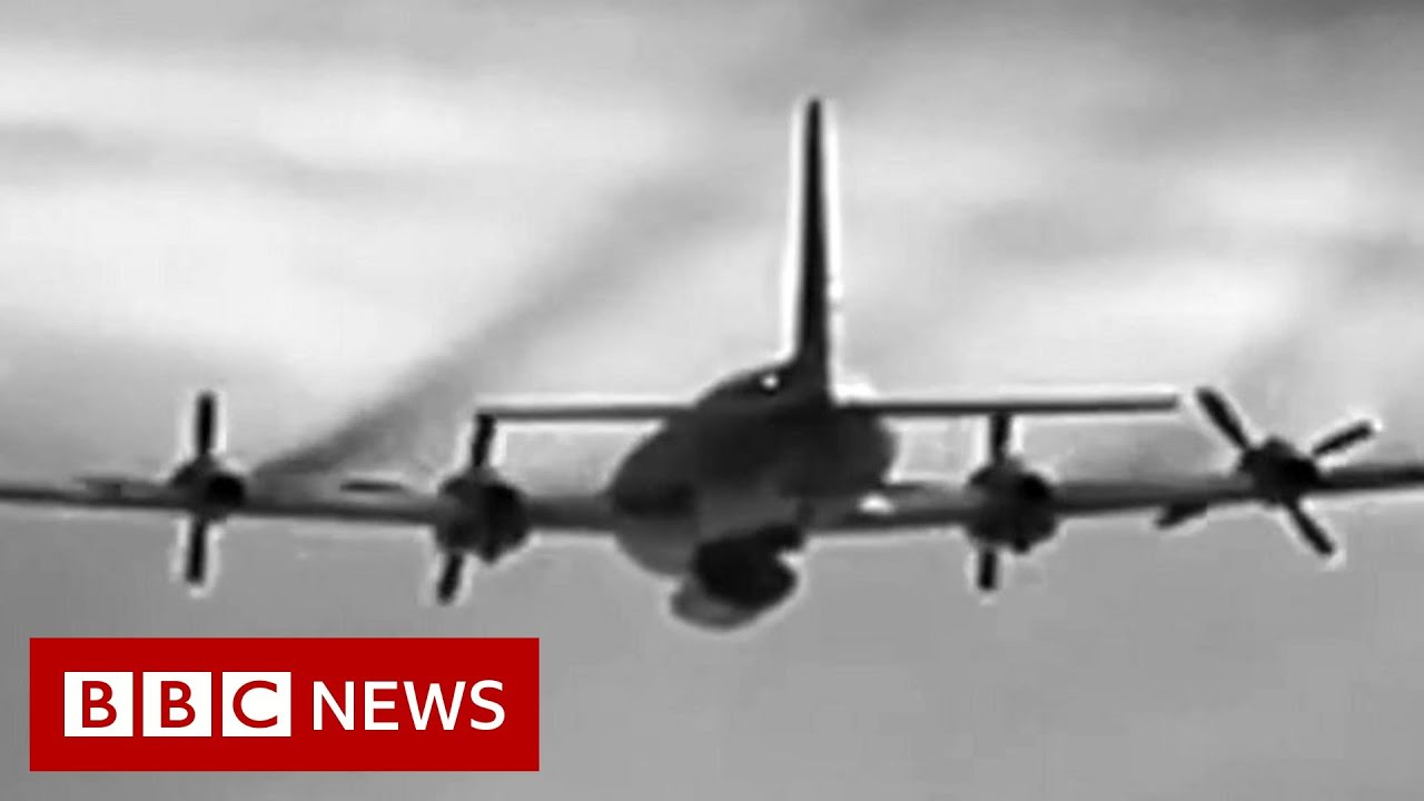 Footage of Nato jet encounter with Russian plane – BBC News