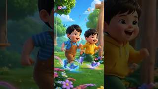 Tinku Pinku And Magic Shoes | Fun Kids Rhymes | Shiny Tv #shorts #rhymes #trending