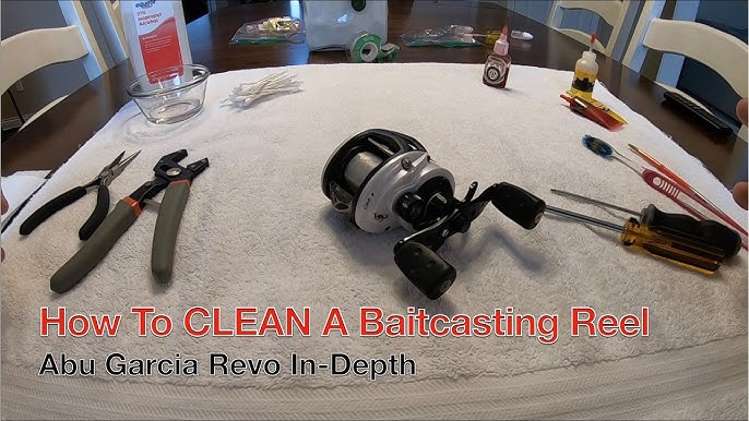 Baitcaster teardown! Abu Garcia Jordan Lee Baitcaster Part 1: Disassemble 