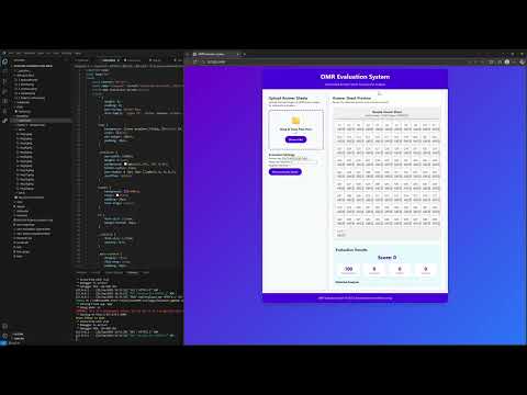 Automated OMR Evaluation & Scoring System.