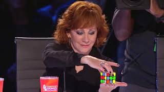 BEST Magic Show in the world   Genius Rubik's Cube Magician America's Got Talent