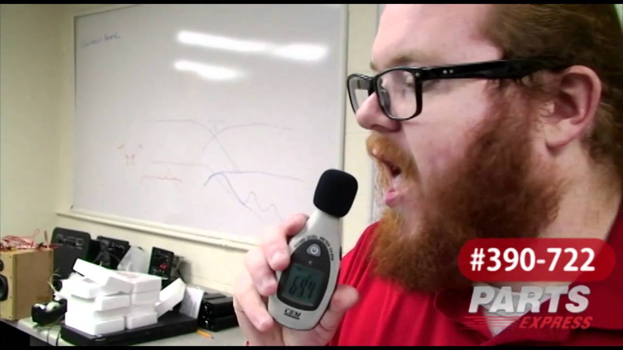 Parts Express Mini Digital Sound Level Meter