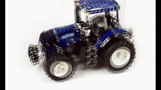 Tronico Metallbaukasten - RC Traktor NEW HOLLAND T8.390 - Scale 1:16 - Profi Series - RC tractor