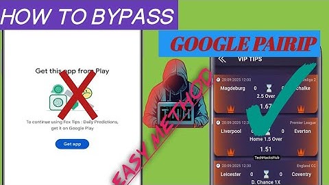 HOE JE GOOGLE PAIRIP EENVOUDIG KUNT OMZEILEN (DOWNLOAD DEZE APP UIT DE PLAY STORE) VOOR BEGINNERS