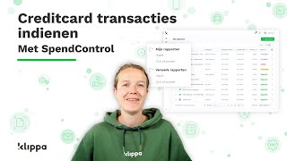 How To: Creditcard transacties indienen in Klippa SpendControl