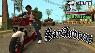 6 ЗВЕЗД в GTA SAN ANDREAS! НАСКОЛЬКО ЭТО СЛОЖНО?