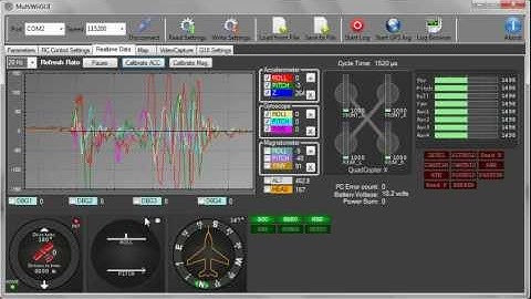 Mini32/ProMini32 + 10DOF (MPU3050, ADXL345, HMC5883L, BMP180) r164 Software