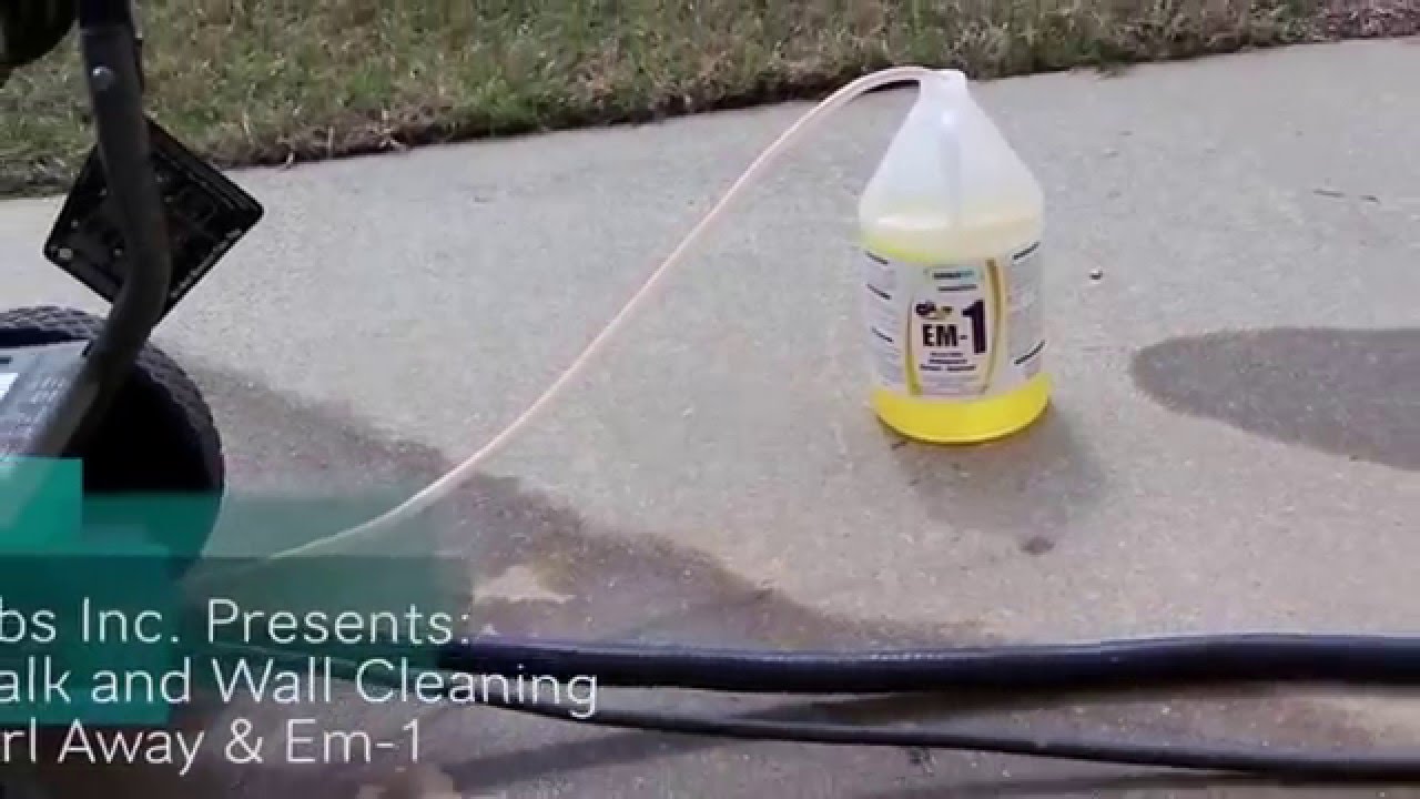 HOW TO CLEAN Outdoor Sidewalks and Walls Training Video for Professional Cleaners