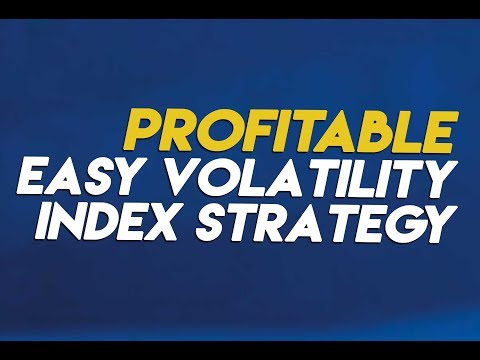 Profitable Volatility index strategy - How to trade volatility index