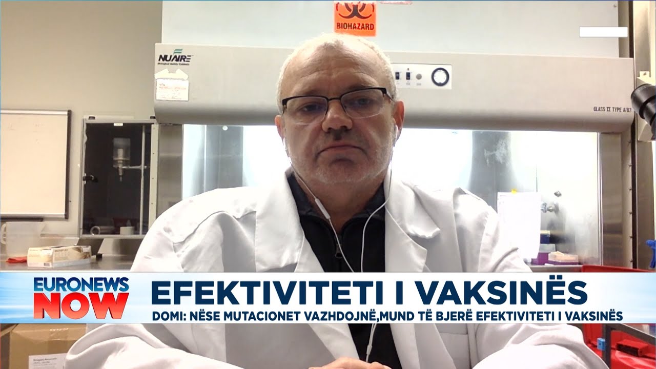 Virologu shqiptar në SHBA: Njerëzit mund të infektohen edhe pas dozës së  dytë të vaksinës anti-COVID - YouTube