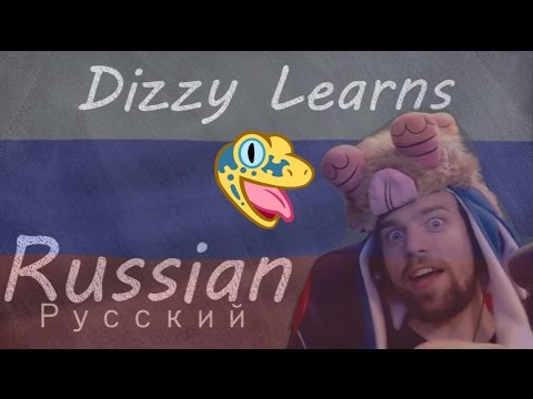 AMERICAN LEARNS RUSSIAN! | Russian Alphabet | DizzyDizaster