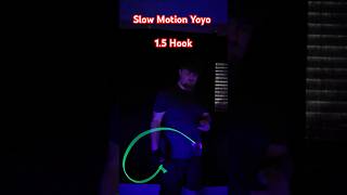 Slow Motion Yoyo (#5) 1.5 Hook #yoyo #yoyotricks #skilltoy #skills #slowed #neon #fyp #vibes #skill