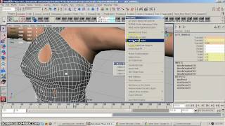 MayaStar Rigging for Fitted Mesh Part 3