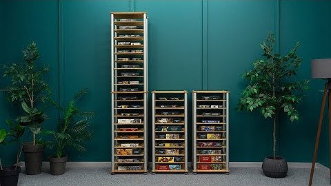 Now on Kickstarter: GameKeep - The Modular Board Game Shelving System
