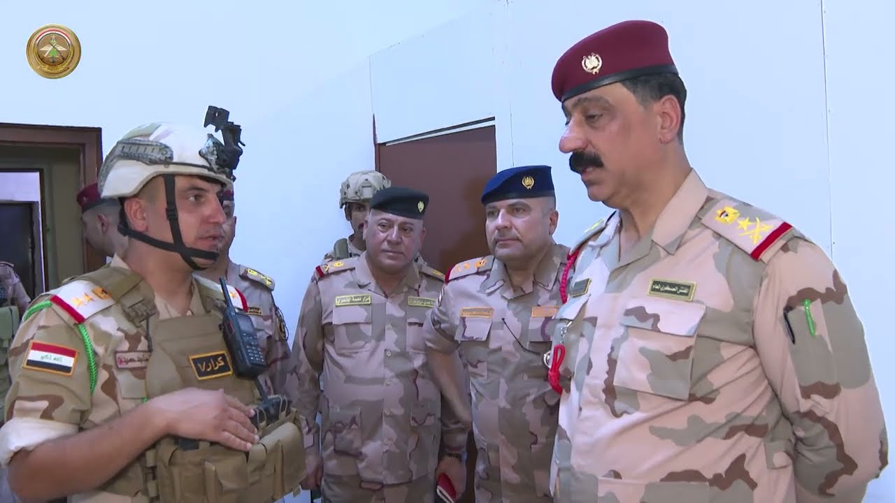 المفتشية العسكرية العامة تجري التفتيش التعليمي والفحصي لتشكيلات قيادة عمليات بغداد
