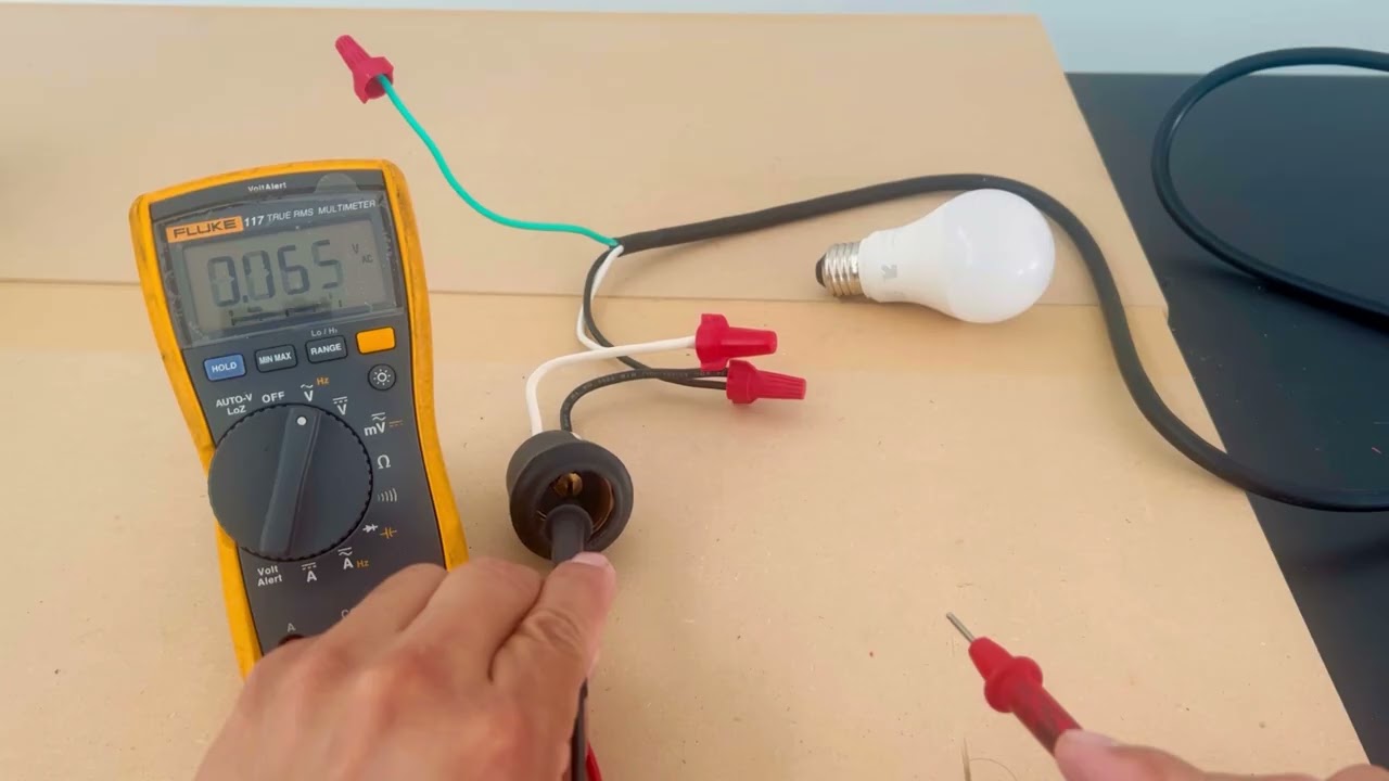 Identificar fase con multimetro 