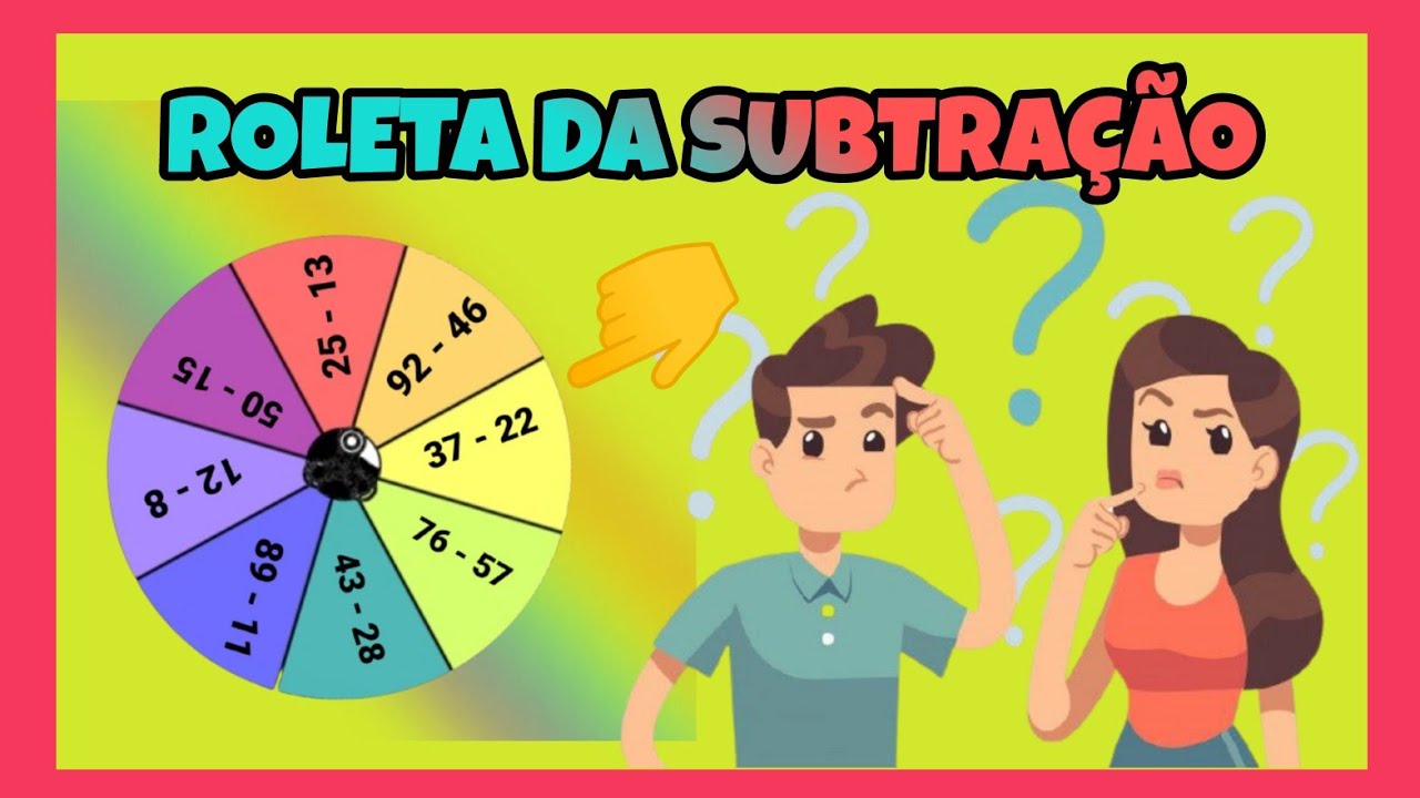 Roleta da Multiplicação SEIN - Tabuada / Multiplicação / Subtração