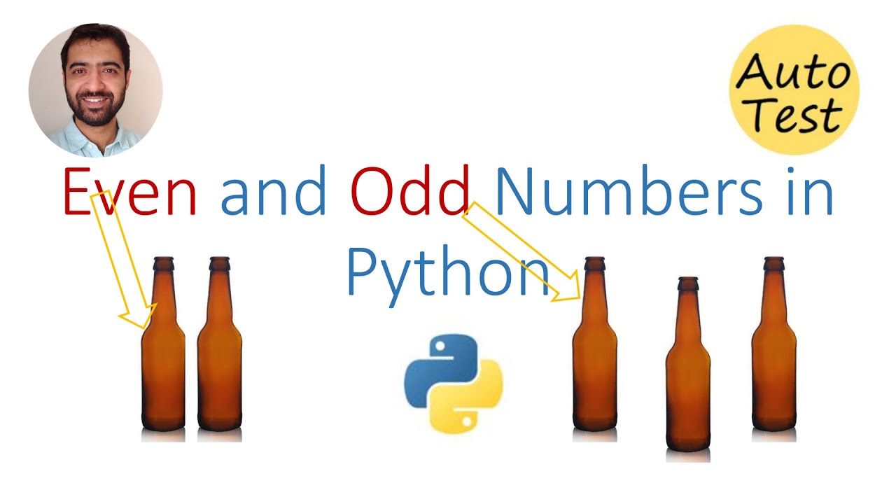 Print and Count Even and Odd Numbers in Range and List - YouTube