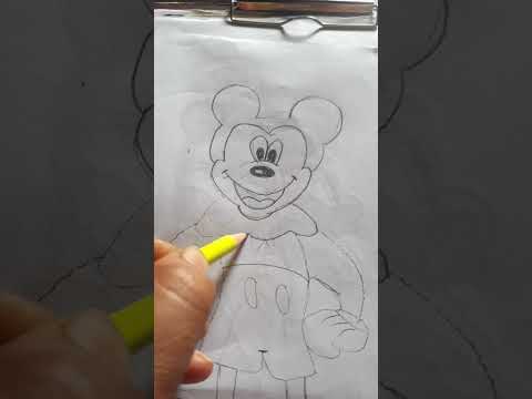 Kolay Karakalem Mickey