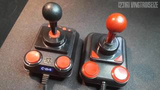 My C64DTV & Competition Pro joysticks