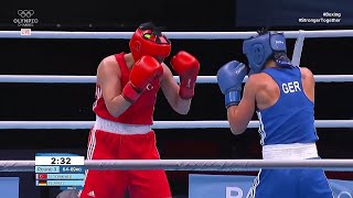 BUSENAZ SÜRMENELİ (TUR) - NADINE APETZ (GER) ''69 kg Final Müsabakası'' 🥊