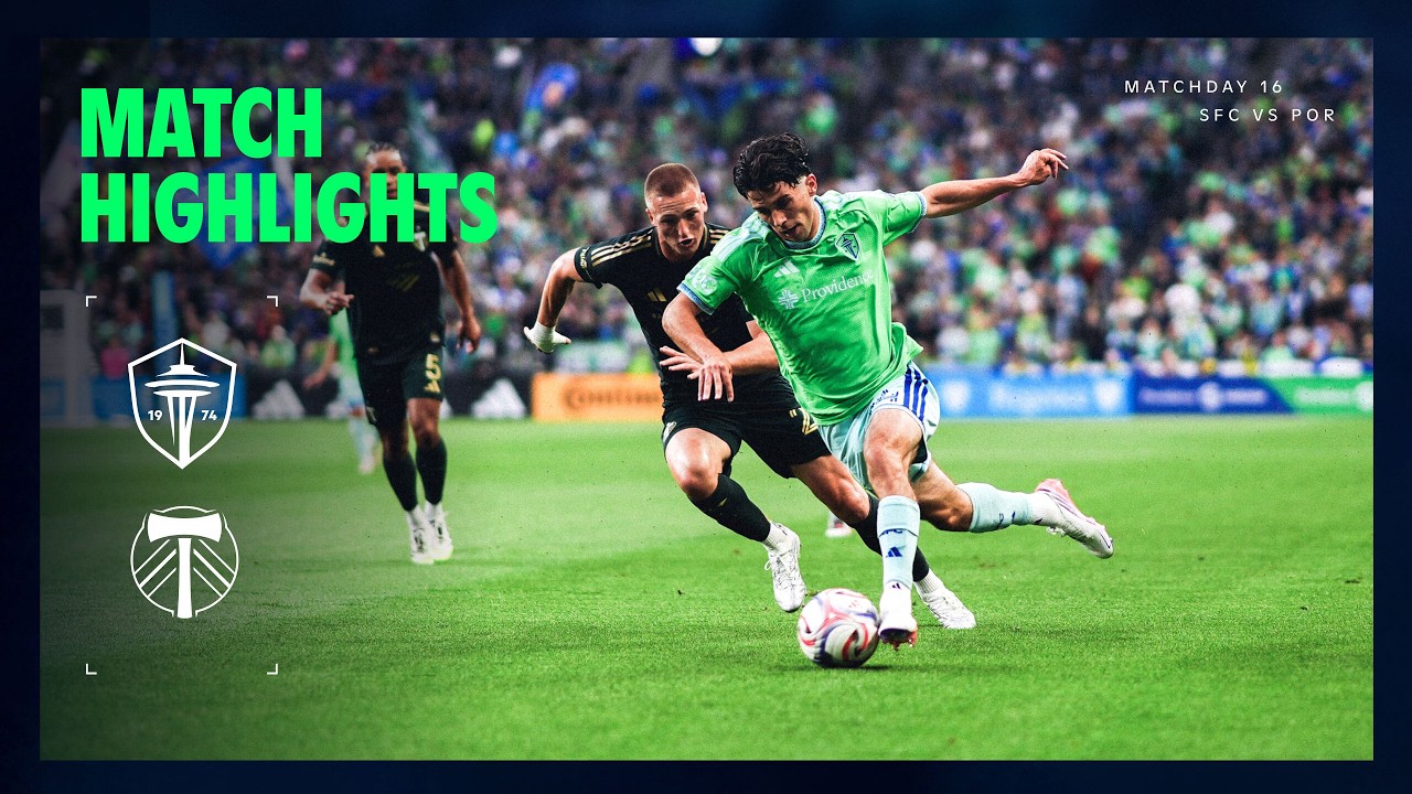HIGHLIGHTS: Seattle Sounders FC vs. Portland Timbers | July 16, 2026