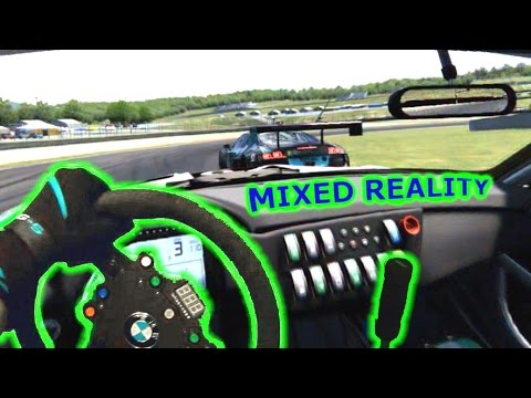 ⏱ Mixed Reality - Assetto Corsa GT3 Qualify - Oculus Rift DK2