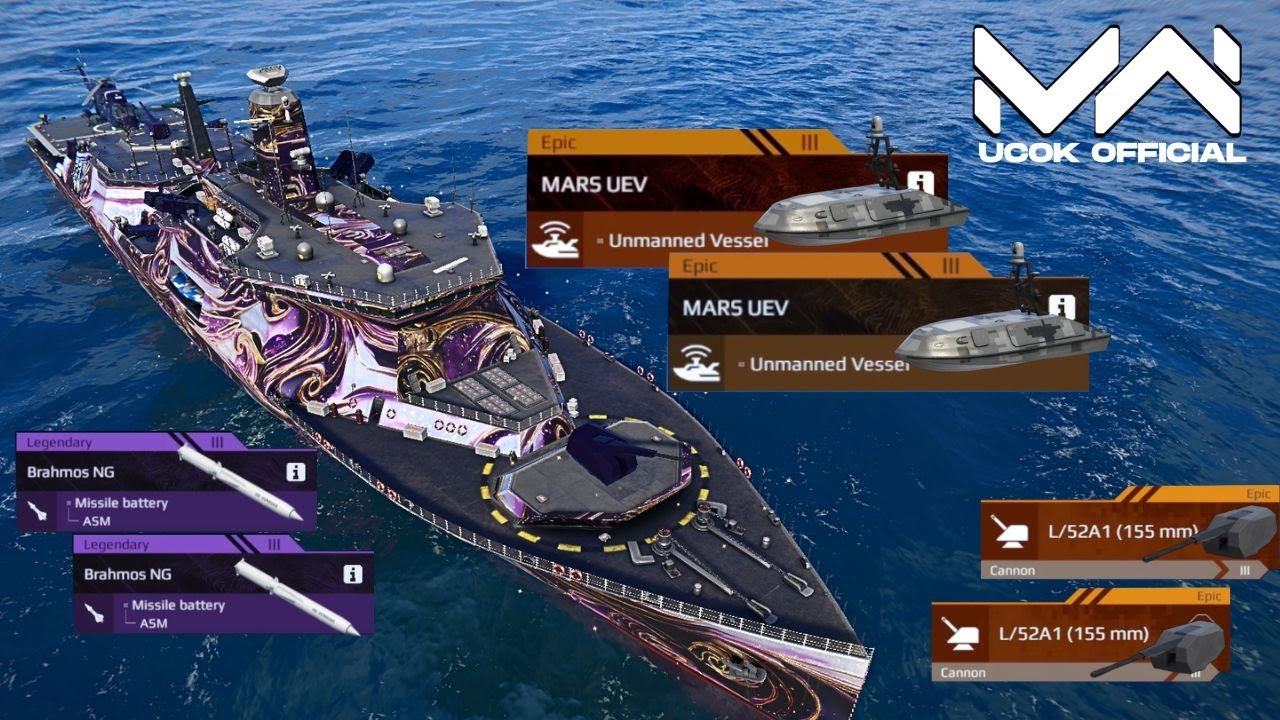 HMS Fearless (L170) - MARS UEV Unmanned Explosive Vessel | Modern Warships