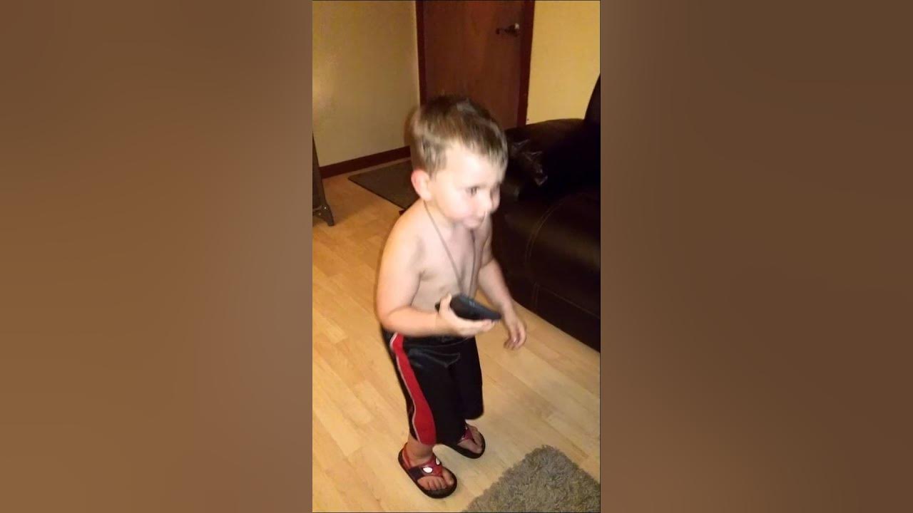 2 year old getting jiggy with it! YouTube