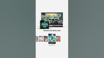 Relentless Metal MIDI – Groove Medley!