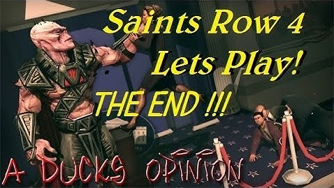 Saints Row 4 Lets Play Part 13: End Of The GAME!! WOOT!
